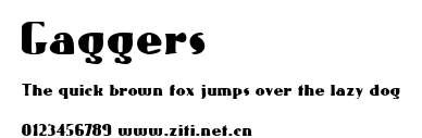 Gaggers.ttf
