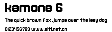 kamone 6.ttf