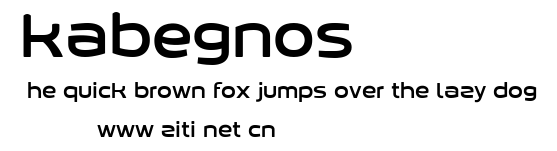 kabegnos.ttf字體轉換器圖片