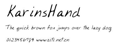 KarinsHand.ttf