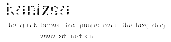 Kanizsa.ttf字體轉換器圖片