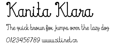 Kanita Klara.otf