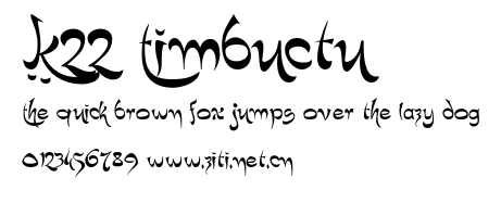 K22 Timbuctu.otf