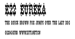 K22 Eureka.ttf字體轉換器圖片