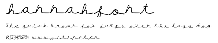 hannahfont.ttf