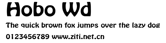 Hobo Wd.ttf