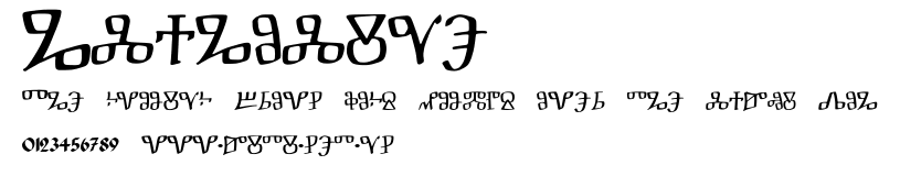 Hlaholice.ttf
