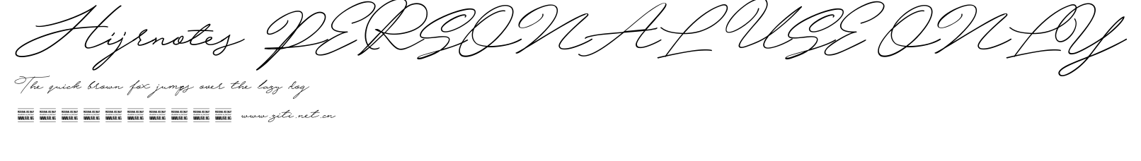 Hijrnotes PERSONAL USE ONLY.ttf