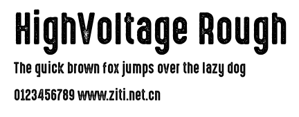 HighVoltage Rough.ttf