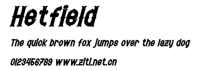 Hetfield.ttf字體轉換器圖片