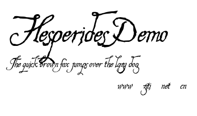 Hesperides Demo.ttf