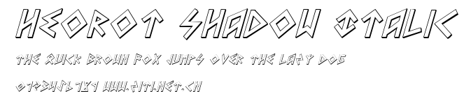 Heorot Shadow Italic.ttf