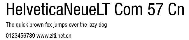 HelveticaNeueLT Com 57 Cn.ttf字體轉換器圖片