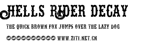 Hells Rider Decay.ttf