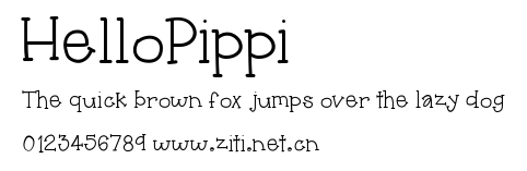 HelloPippi.ttf