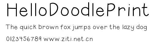 HelloDoodlePrint.ttf