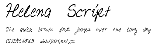 Helena Script.ttf