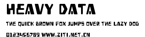 Heavy Data.ttf