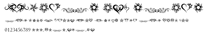 Hearts and Stars.ttf