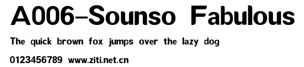 A006-Sounso Fabulous.ttf
