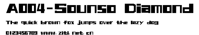 A004-Sounso Diamond.ttf