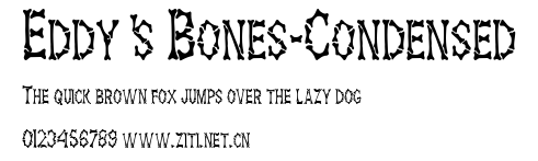 Eddy's Bones-Condensed.ttf