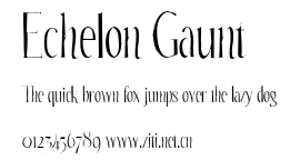Echelon Gaunt.ttf