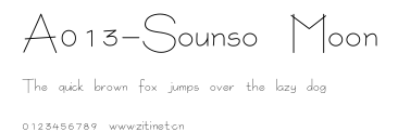 A013-Sounso Moon.ttf
