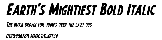 Earth's Mightiest Bold Italic.ttf