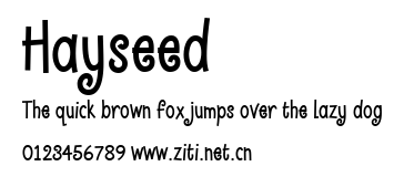 Hayseed.ttf