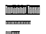 Hauptbahnhof Reverse.ttf