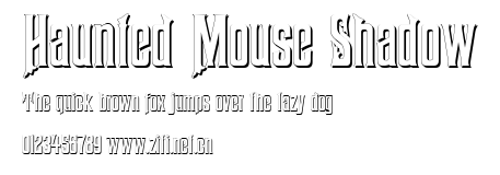 Haunted Mouse Shadow.ttf