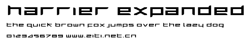 Harrier Expanded.ttf