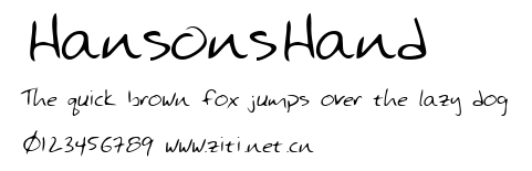 HansonsHand.ttf