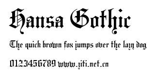 Hansa Gothic.ttf