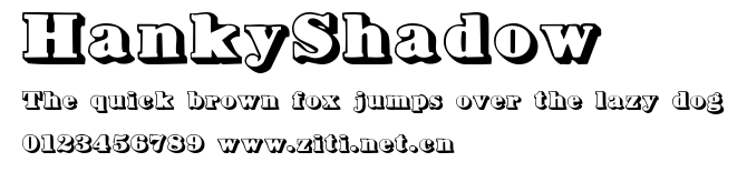 HankyShadow.ttf