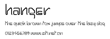 Hanger.ttf