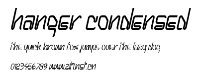 Hanger Condensed.ttf