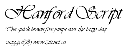 Hanford Script.ttf