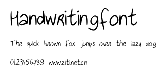 Handwritingfont.ttf