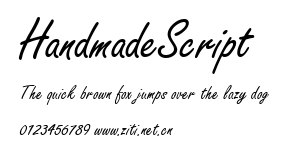 HandmadeScript.ttf
