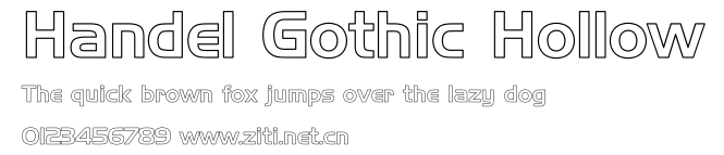 Handel Gothic Hollow.ttf