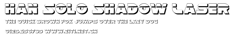 Han Solo Shadow Laser.ttf