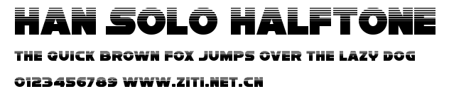 Han Solo Halftone.ttf