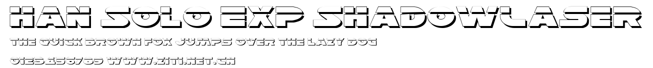 Han Solo Exp ShadowLaser.ttf