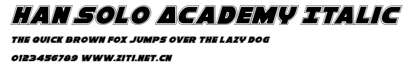Han Solo Academy Italic.ttf