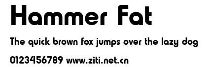 Hammer Fat.ttf字體轉換器圖片