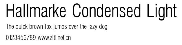 Hallmarke Condensed Light.ttf