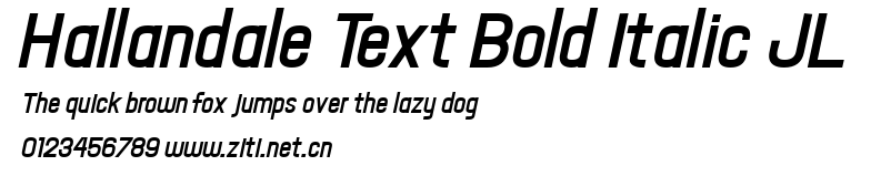 Hallandale Text Bold Italic JL.ttf