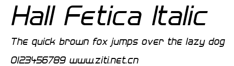 Hall Fetica Italic.ttf字體轉換器圖片